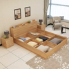 Cama de madera moderna del diseño simple del tablero de partículas del MDF de la melamina