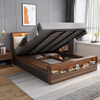 Cama King Queen Size de MDF con almacenamiento para muebles de hogar