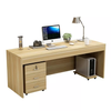Combinación de madera única industrial del escritorio y de la silla de oficina del mejor precio al por mayor
