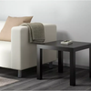 Mesas auxiliares cuadradas de madera para sala de estar, mesas auxiliares modernas para sofá, italianas