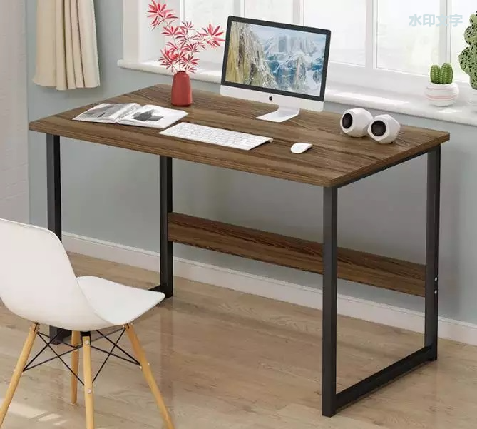 Escritorio de oficina simple moderno de la esquina de madera del escritorio del ordenador del estudio del hogar de la venta caliente de Amazon