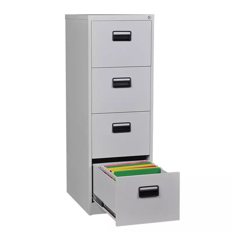 Amazon modificó para requisitos particulares el gabinete de acero de archivo vertical del cajón del metal 4 del archivador lateral del almacenamiento de acero de la oficina de fácil montaje