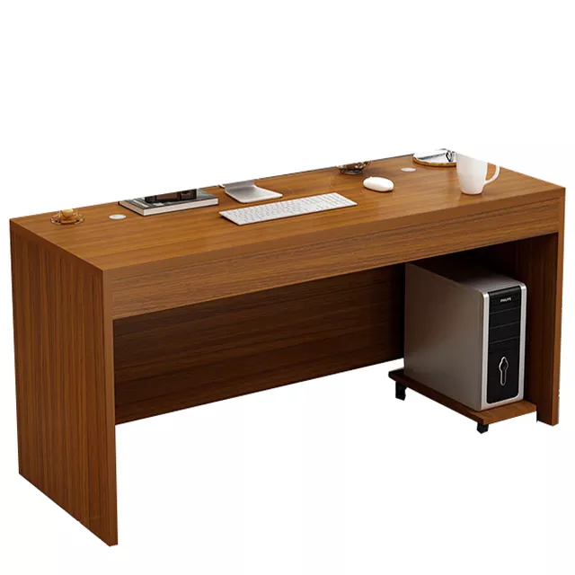 Combinación de madera única industrial del escritorio y de la silla de oficina del mejor precio al por mayor
