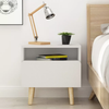 Fabricantes de muebles de dormitorio modernos Mesitas de noche contemporáneas Mesita de noche con 1 cajón